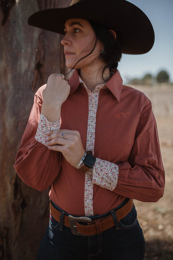 ARENA BLOUSE in Chesnut