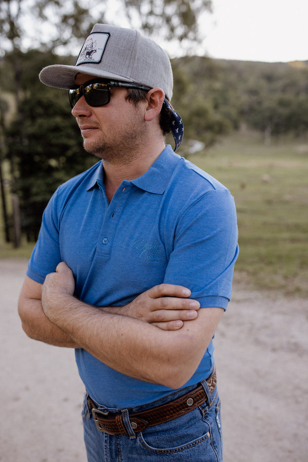 MENS POLO Merle Blue