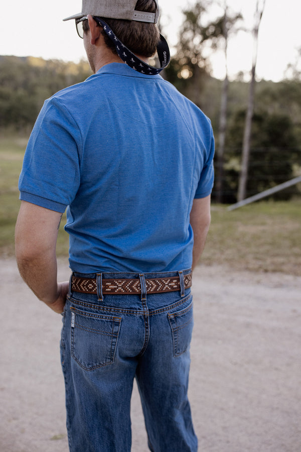 MENS POLO Merle Blue