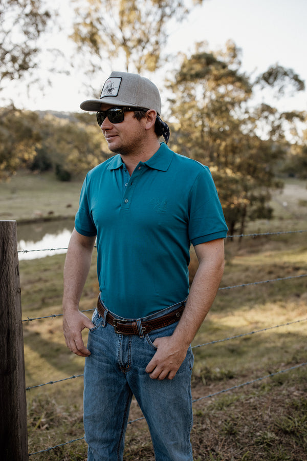 MENS POLO Teal